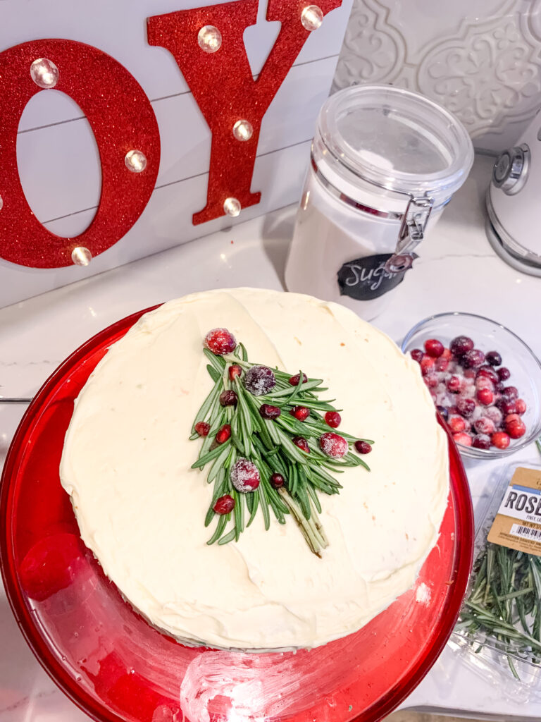 Christmas tree cake - Christmas party food ideas | Brianna K Bits of Bri Blog 