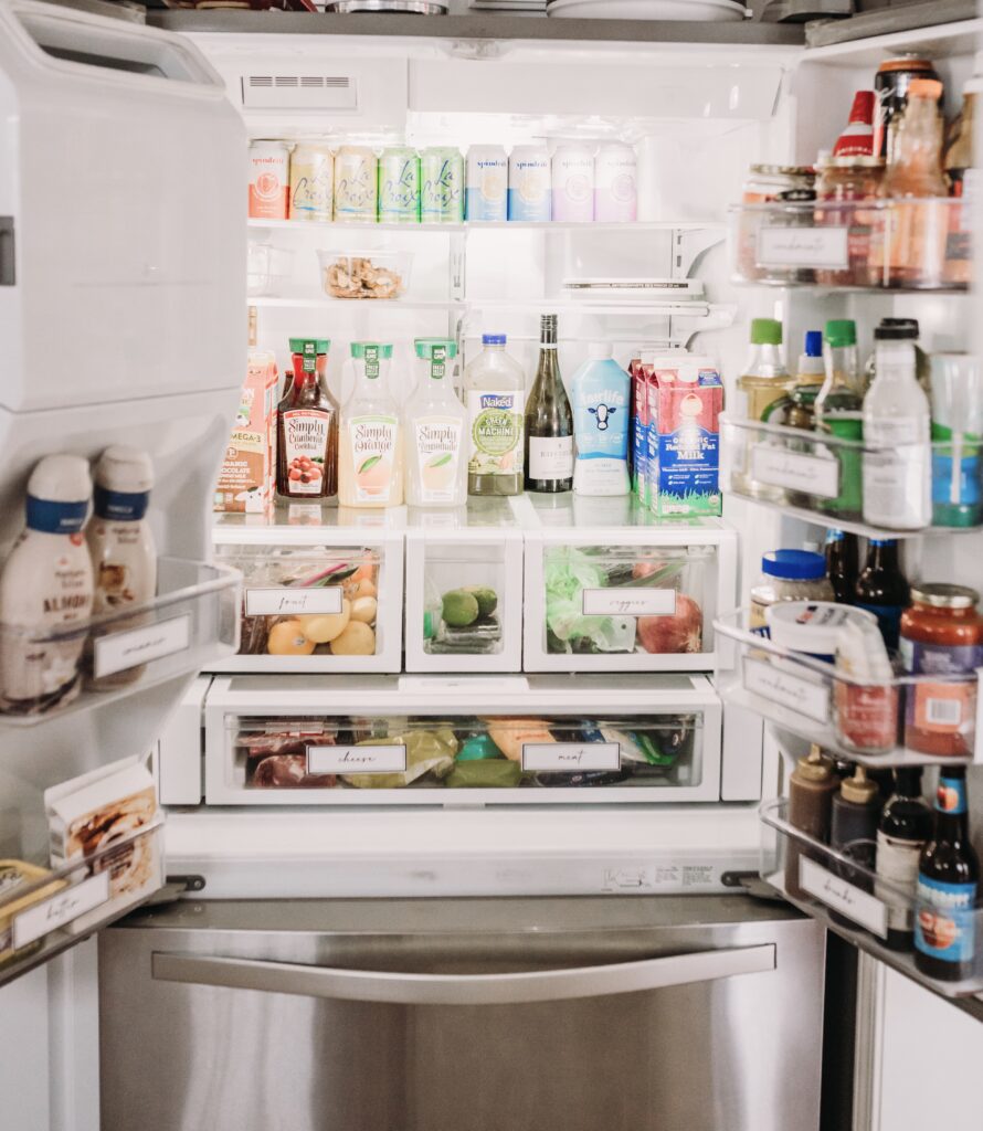 Pinterest Worthy Refrigerator Organization — Easily Inspired