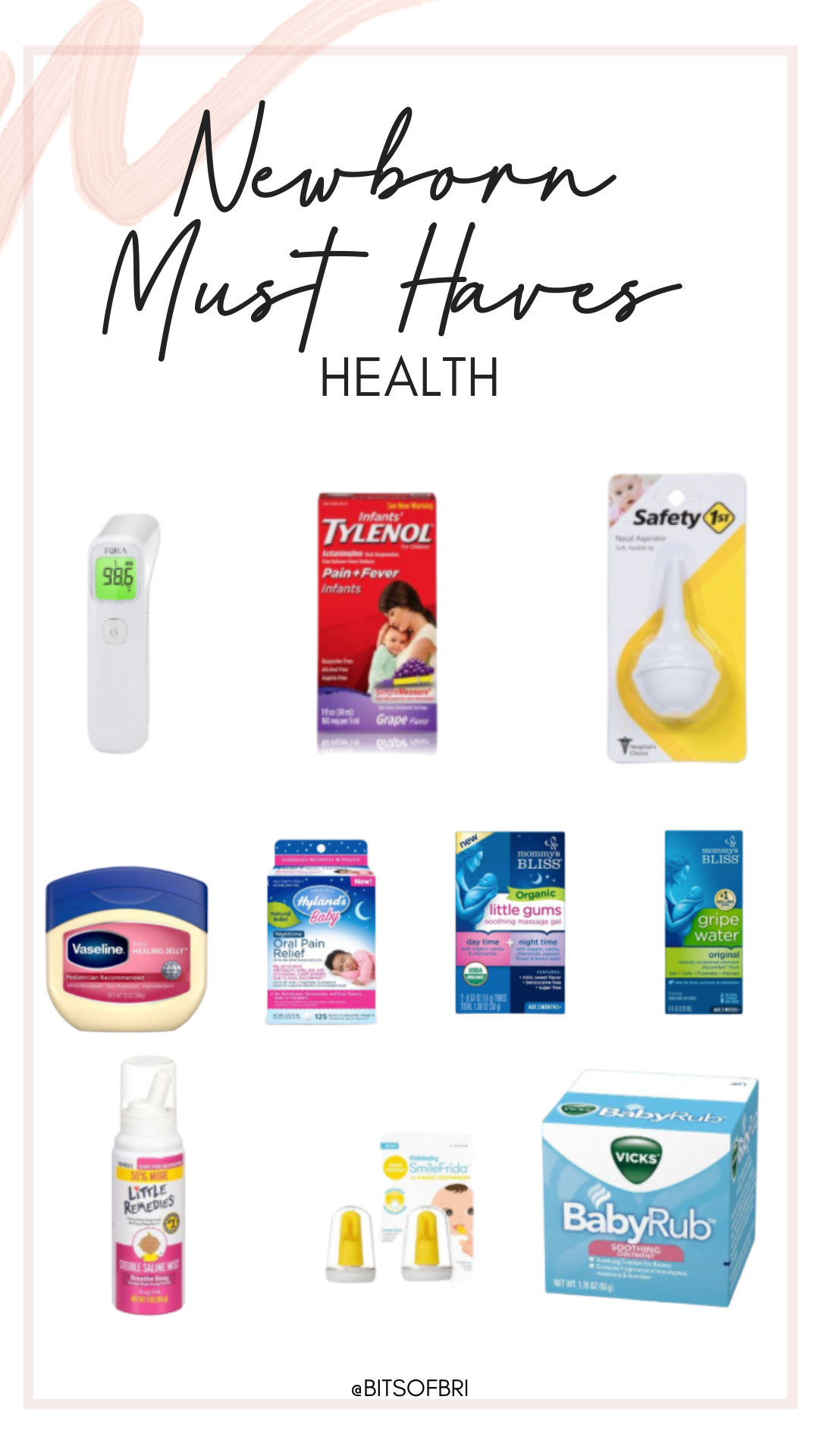 newborn must haves blog